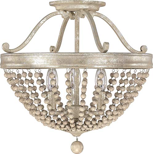 Capital Lighting 4444SQ Adele Three Light Semi-Flush Mount, Silver Quartz Alternate Image.jpg