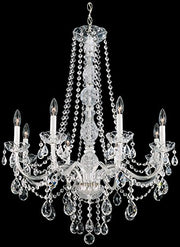 Schonbek 1305-40H Arlington Eight Light Chandelier, Silver Alternate Image 3.jpg