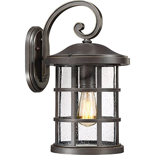 Quoizel CSE8410PN Crusade One Light Outdoor Wall Lantern, Palladian Bronze Alternate Image 4.jpg