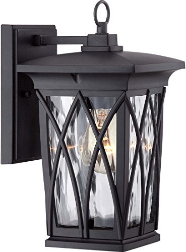 Quoizel GVR8406K Grover One Light Outdoor Wall Lantern, Mystic Black Alternate Image 4.jpg
