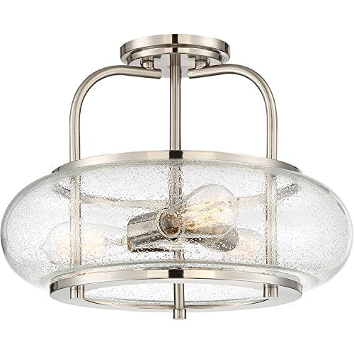 Quoizel TRG1716BN Trilogy Three Light Semi-Flush Mount, Brushed Nickel Alternate Image.jpg