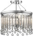 Kichler 43726CH Piper Three Light Semi Flush Mount, Chrome Alternate Image.jpg