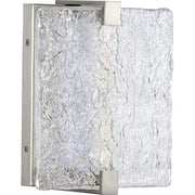 Progress P710080-009-30 LED Stone Glass Sconce Collection Brushed Nickel ADA Wall Sconce Alternate Image.jpg