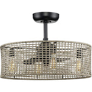 Progress P250068-31M-WB Belva Collection 25.25-Inch 3-Blade Matte Black AC Motor Coastal Ceiling Fan Alternate Image.jpg