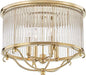 Hudson Valley MDS201-AGB Glass No.1 Four Light Semi Flush Mount, Aged Brass Alternate Image.jpg