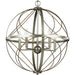 Progress P500287-134 Brandywine Collection Five-Light Silver Ridge Farmhouse Pendant Light Alternate Image.jpg