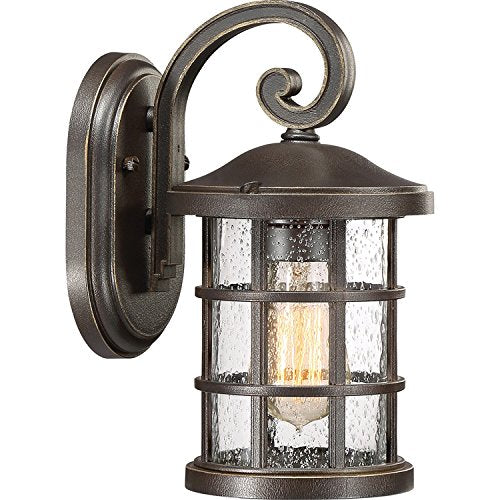 Quoizel CSE8406PN Crusade One Light Outdoor Wall Lantern, Palladian Bronze Alternate Image 4.jpg