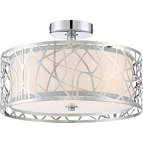 Quoizel PCAE1715C Abode Three Light Semi-Flush Mount, Polished Chrome Alternate Image.jpg