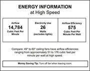 Visual Comfort Fan 3MAVR88BK Maverick 88" Ceiling Fan, Matte Black and Dark Walnut Alternate Image 4.jpg