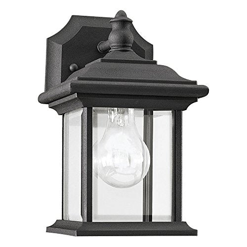 Generation Lighting 85200-12 Wynfield One Light Outdoor Wall Lantern, Black Alternate Image.jpg
