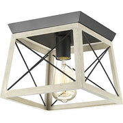 Progress P350022-143 Briarwood Collection One-Light 9-1/2" Flush Mount Alternate Image.jpg