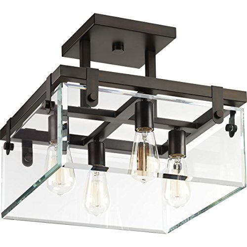 Progress P350090-020 Glayse Collection 16-3/4" Semi-Flush/Convertible Alternate Image.jpg