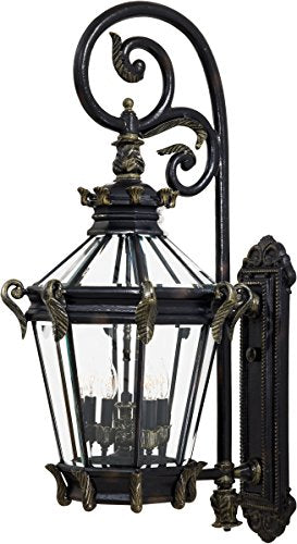 Minka-Lavery 8933-95 Stratford Hall Five Light Wall Mount, Heritage W/ Gold Highlights Alternate Image.jpg