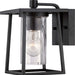 Quoizel LDG8406K Lodge One Light Outdoor Wall Lantern, Mystic Black Alternate Image 4.jpg