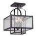 Minka-Lavery 4876-283 Camden Square Four Light Semi Flush Mount, Aged Charcoal Alternate Image.jpg