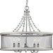 Progress P400205-141 Austelle Collection Five-Light Galvanized Finish Farmhouse Chandelier Light Alternate Image.jpg