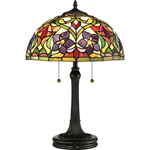 Quoizel TFVT6323VB Violets Two Light Table Lamp, Vintage Bronze Alternate Image.jpg