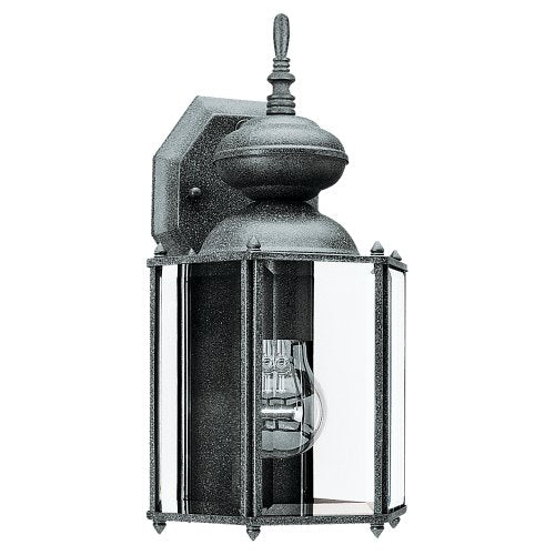 Generation Lighting 8509-12 Classico One Light Outdoor Wall Lantern, Black Alternate Image.jpg