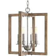 Progress P4760-141 Turnbury Collection Four-Light Galvanized Finish Coastal Chandelier Light Alternate Image.jpg