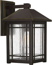 Quoizel CPT8410PN Cedar Point One Light Outdoor Wall Lantern, Palladian Bronze Alternate Image 4.jpg