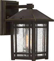 Quoizel CPT8406PN Cedar Point One Light Outdoor Wall Lantern, Palladian Bronze Alternate Image 4.jpg