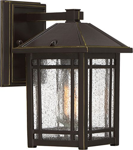 Quoizel CPT8406PN Cedar Point One Light Outdoor Wall Lantern, Palladian Bronze Alternate Image 4.jpg