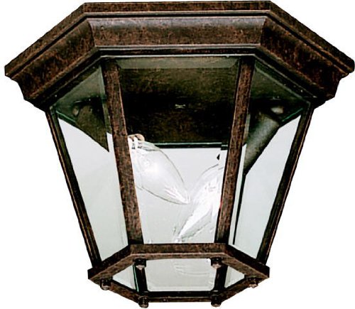 Kichler 9850TZ Madison Two Light Outdoor Flush/Semi Flush Mount, Tannery Bronze Alternate Image.jpg