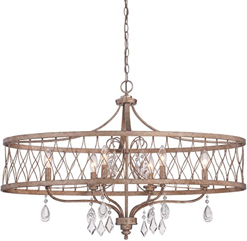 Minka-Lavery 4407-581 West Liberty Six Light Island Pendant, Olympus Gold Alternate Image 2.jpg