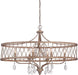 Minka-Lavery 4407-581 West Liberty Six Light Island Pendant, Olympus Gold Alternate Image 2.jpg