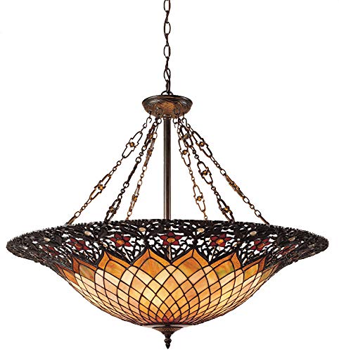 Quoizel TF1901VB Adriana Six Light Foyer Pendant, Vintage Bronze Alternate Image.jpg