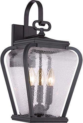 Quoizel PRV8409K Province Three Light Outdoor Wall Lantern, Mystic Black Alternate Image.jpg