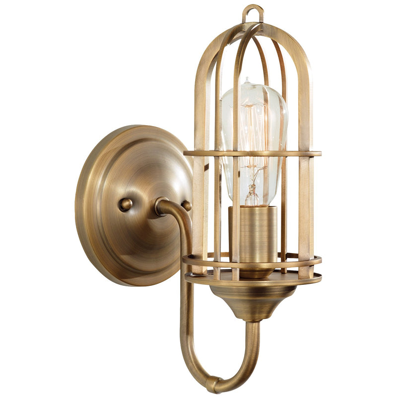 Generation Lighting WB1703DAB Urban Renewal One Light Wall Sconce, Dark Antique Brass Main Image.jpg