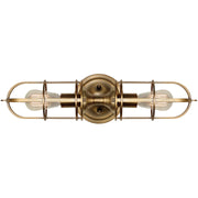Generation Lighting WB1704DAB Urban Renewal Two Light Wall Bracket, Dark Antique Brass Main Image.jpg