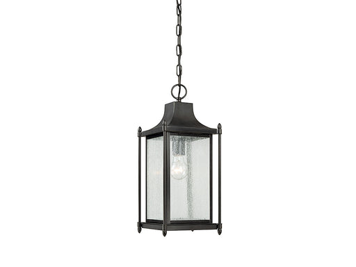 Savoy House 5-3455-BK One Light Hanging Lantern, Black