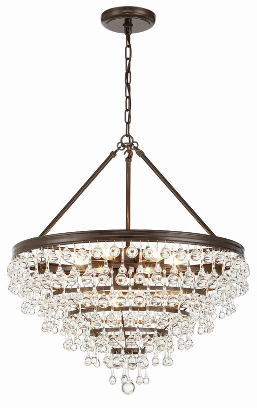 Crystorama 137-VZ Calypso Eight Light Chandelier Vibrant Bronze Main Image.jpg