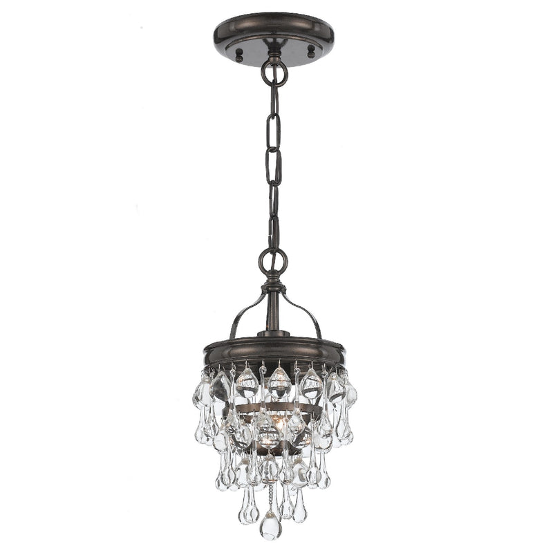 Crystorama 131-VZ Calypso One Light Mini Chandelier Vibrant Bronze Alternate Image.jpg