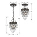 Crystorama 131-VZ Calypso One Light Mini Chandelier Vibrant Bronze Alternate Image 2.jpg