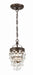 Crystorama 131-VZ Calypso One Light Mini Chandelier Vibrant Bronze Main Image.jpg