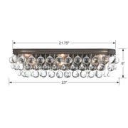 Crystorama 133-VZ Calypso Six Light Bathroom Vanity Vibrant Bronze Alternate Image 2.jpg