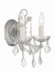 Crystorama 4472-CH-CL-MWP Maria Theresa Two Light Wall Sconce Polished Chrome Alternate Image 4.jpg