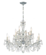 Crystorama 4479-CH-CL-MWP Maria Theresa 12 Light Chandelier Polished Chrome Main Image.jpg