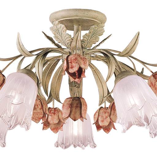 Crystorama 4800-SR Southport Five Light Semi Flush Mount Sage Rose Alternate Image.jpg