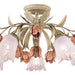 Crystorama 4800-SR Southport Five Light Semi Flush Mount Sage Rose Alternate Image.jpg