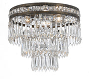 Crystorama 5260-EB-CL-MWP Mercer Three Light Flush Mount English Bronze Main Image.jpg
