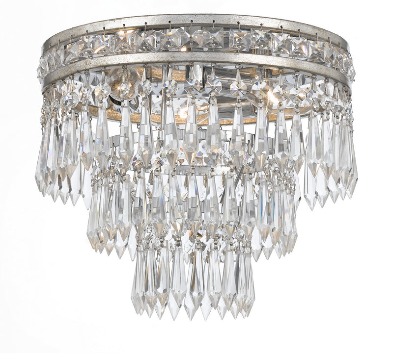 Crystorama 5260-OS-CL-MWP Mercer Three Light Flush Mount Olde Silver Main Image.jpg