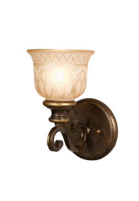 Crystorama 7401-BU Norwalk One Light Wall Sconce Bronze Umber Main Image.jpg