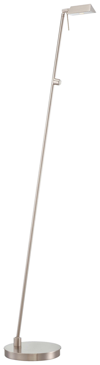 George Kovacs P4314-084 George's Reading Room LED Floor Lamp, Brushed Nickel Main Image.jpg
