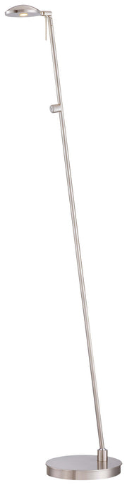 George Kovacs P4334-084 George's Reading Room LED Floor Lamp, Brushed Nickel Main Image.jpg