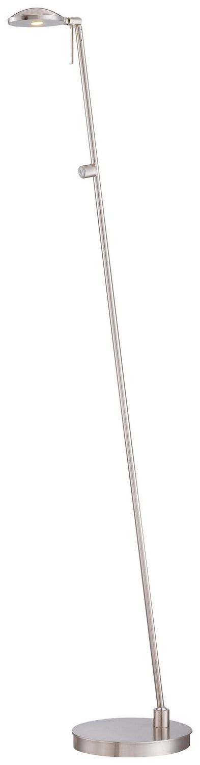 George Kovacs P4334-084 George's Reading Room LED Floor Lamp, Brushed Nickel Main Image.jpg