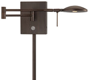 George Kovacs P4338-647 George's Reading Room LED Swing Arm Wall Lamp, Copper Bronze Patina Main Image.jpg